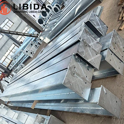 Производствен дисплей: галванизирана стоманена конструкция за складов проект ...